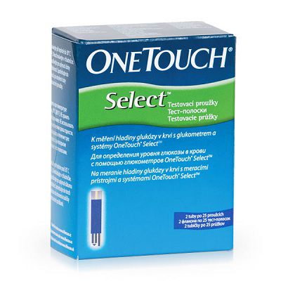 OneTouch - Аксессуар OneTouch Select 50шт тест-полоски