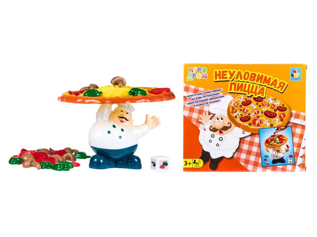 Настольная игра 1Toy Игродром Неуловимая пицца Т13552, Игродром Неуловимая пицца Т13552
Настольная игра 1Toy Игродром Неуловимая пицца Т13552, Игродром Неуловимая пицца Т13552