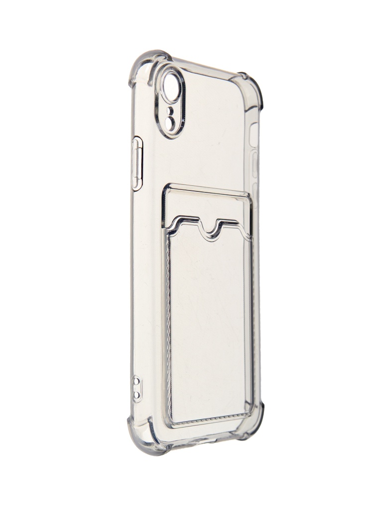 Чехол LuxCase для APPLE iPhone Xr TPU с картхолдером Transparent-Gray 63548, APPLE iPhone Xr
Чехол LuxCase для APPLE iPhone Xr TPU с картхолдером Transparent-Gray 63548, APPLE iPhone Xr