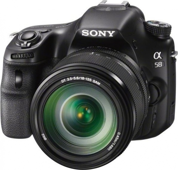 Sony Фотоаппарат Sony Alpha SLT-A58M Kit 18-135 mm