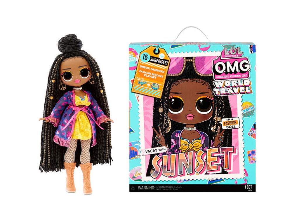 Кукла LOL Surprise OMG Travel Doll-Sunset 576570, Surprise OMG Travel Doll-Sunset 576570
Кукла LOL Surprise OMG Travel Doll-Sunset 576570, Surprise OMG Travel Doll-Sunset 576570