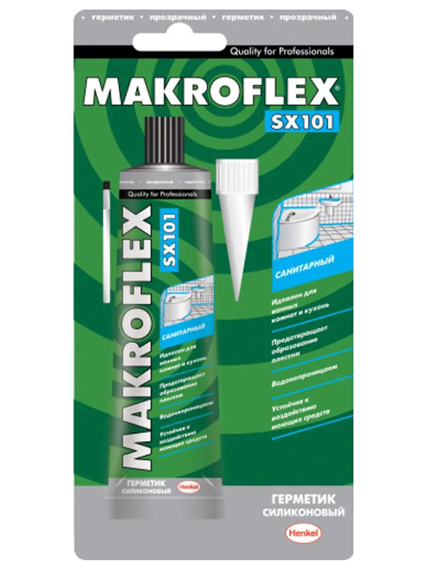 Makroflex SX101 85ml Transparent 2670751, SX101
Makroflex SX101 85ml Transparent 2670751, SX101