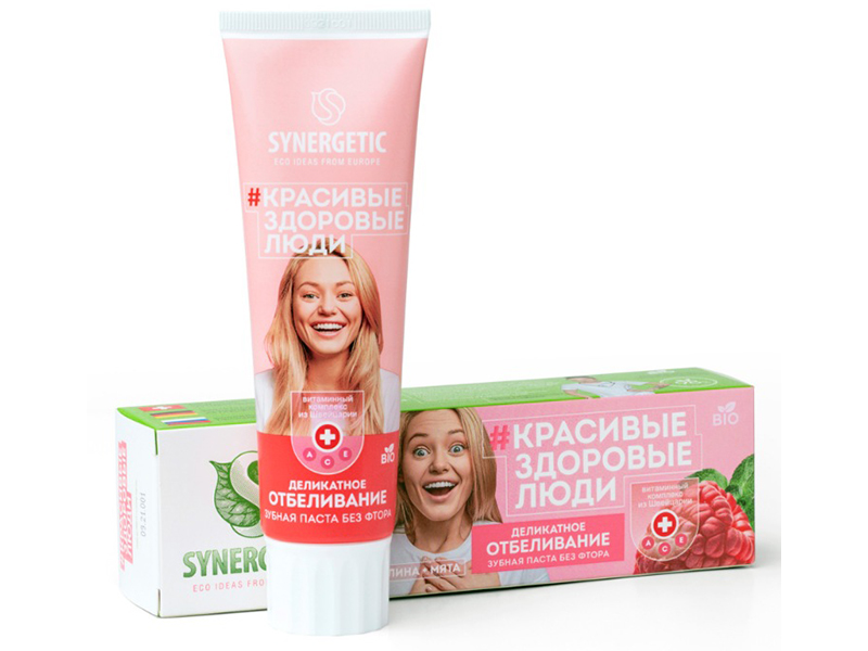 Зубная паста Synergetic Деликатное отбеливание Малина + мята 100g 4640020877013, 4640020877013
Зубная паста Synergetic Деликатное отбеливание Малина + мята 100g 4640020877013, 4640020877013