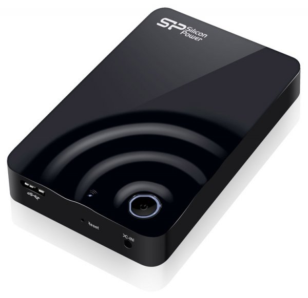 Silicon Power Sky Share H10 Wi-Fi 1Tb Black SP010TBWHDH10C3J / SP010TBWHDH10C3K / SP010TBWHDH10A3K
