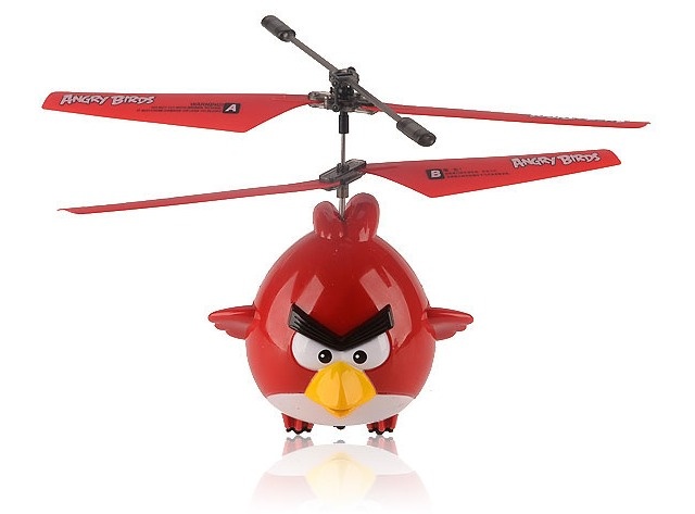 Aerocraft - Вертолет Aerocraft Angry Birds FY805A Red
