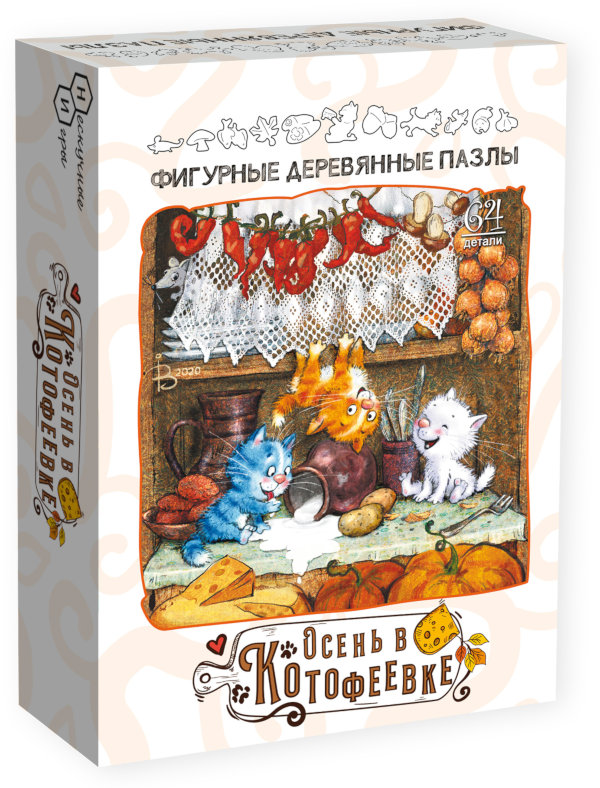 Пазл Нескучные игры Синие коты - Осень в Котофеевке 8449, Синие коты - Осень в Котофеевке
Пазл Нескучные игры Синие коты - Осень в Котофеевке 8449, Синие коты - Осень в Котофеевке