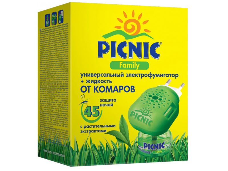 Средство защиты от комаров Picnic Family Электрофумигатор + 30ml 4600104023125, 4600104023125
Средство защиты от комаров Picnic Family Электрофумигатор + 30ml 4600104023125, 4600104023125