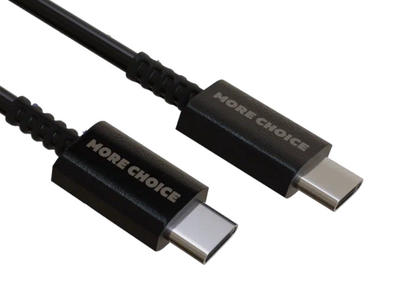Аксессуар More Choice Smart K76Sa USB Type-C - USB Type-C 1m Black 4627151196800, Smart K76Sa
Аксессуар More Choice Smart K76Sa USB Type-C - USB Type-C 1m Black 4627151196800, Smart K76Sa