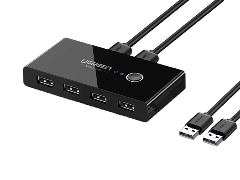 Переключатель KVM Ugreen 4xUSB 2.0 30767, 30767
Переключатель KVM Ugreen 4xUSB 2.0 30767, 30767