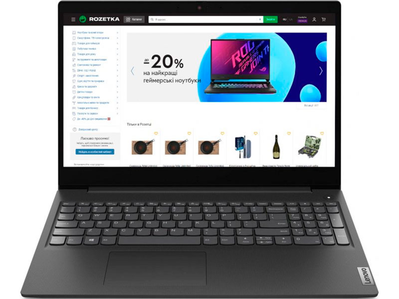 Ноутбук Lenovo IP3 15IGL05 Black 81WQ00HLRK (Intel Celeron N4020 1.1GHz/4096Mb/1Tb/Intel UHD Grapgics/Wi-Fi/Bluetooth/Cam/15.6/1366x768/DOS), IP3 15IGL05 81WQ00HLRK
Ноутбук Lenovo IP3 15IGL05 Black 81WQ00HLRK (Intel Celeron N4020 1.1GHz/4096Mb/1Tb/Intel UHD Grapgics/Wi-Fi/Bluetooth/Cam/15.6/1366x768/DOS), IP3 15IGL05 81WQ00HLRK
