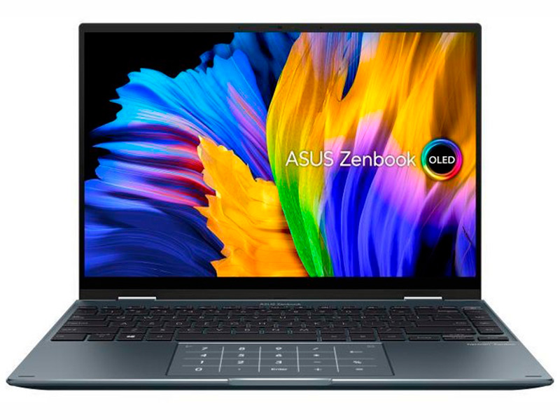 Ноутбук ASUS ZenBook 14 Flip OLED UP5401EA-KN123W 90NB0V41-M004C0 (Intel Core i7-1165G7 2.8GHz/16384Mb/512Gb SSD/No ODD/Intel Iris Xe Graphics/Wi-Fi/Cam/14/2880x1880/Windows 11 64-bit), 90NB0V41-M004C0
Ноутбук ASUS ZenBook 14 Flip OLED UP5401EA-KN123W 90NB0V41-M004C0 (Intel Core i7-1165G7 2.8GHz/16384Mb/512Gb SSD/No ODD/Intel Iris Xe Graphics/Wi-Fi/Cam/14/2880x1880/Windows 11 64-bit), 90NB0V41-M004C0