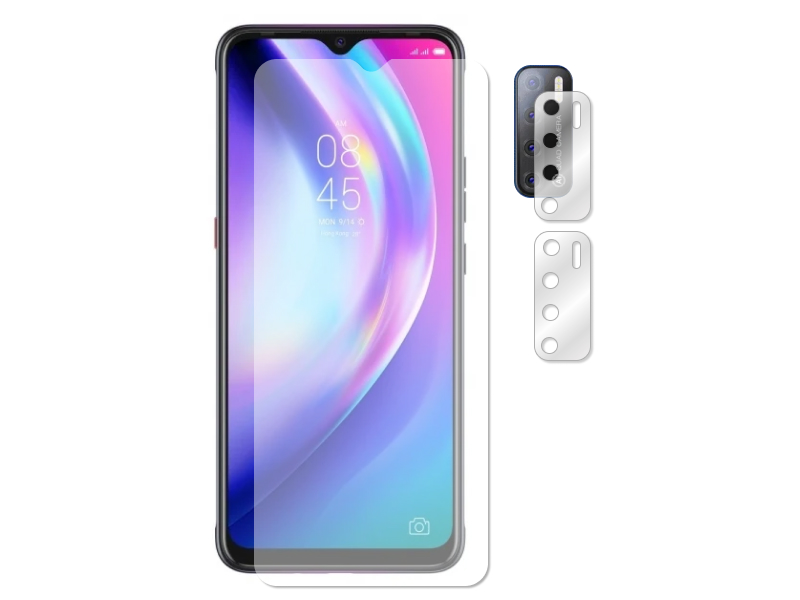 Гибридное защитное стекло Krutoff для Tecno Pouvoir 4 + защита камеры 2шт 270383, Tecno Pouvoir 4
Гибридное защитное стекло Krutoff для Tecno Pouvoir 4 + защита камеры 2шт 270383, Tecno Pouvoir 4