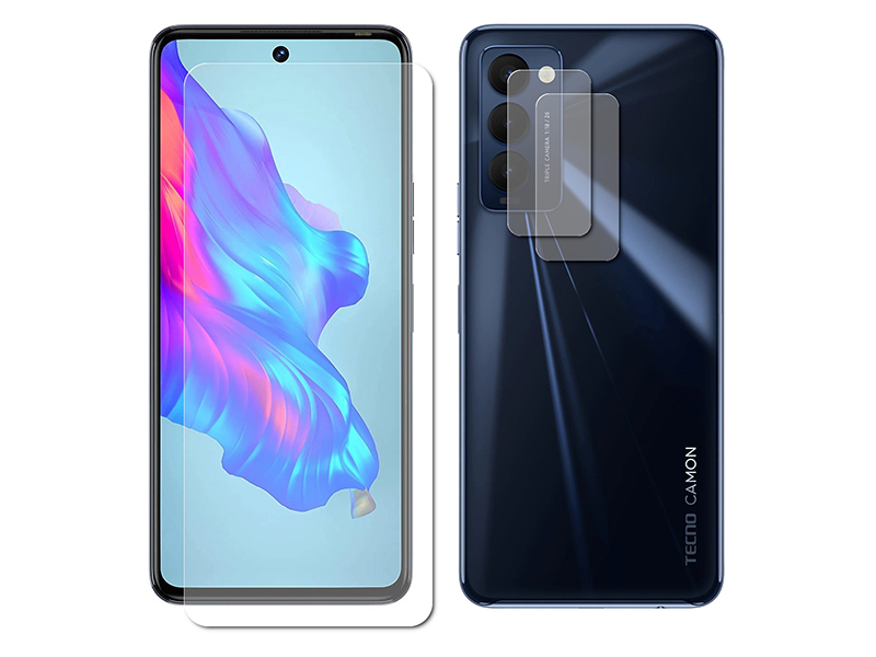 Гибридное защитное стекло Krutoff для Tecno Camon 18 + защита камеры 2шт 270379, Tecno Camon 18
Гибридное защитное стекло Krutoff для Tecno Camon 18 + защита камеры 2шт 270379, Tecno Camon 18