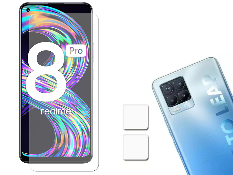 Гибридное защитное стекло Krutoff для Realme 8 Pro + защита камеры 2шт 270533, Realme 8 Pro
Гибридное защитное стекло Krutoff для Realme 8 Pro + защита камеры 2шт 270533, Realme 8 Pro