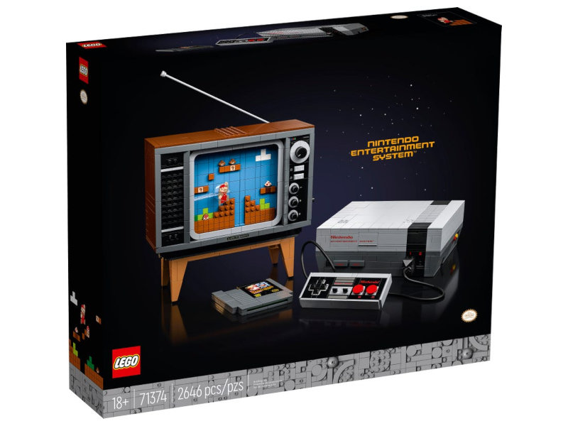 Lego Super Mario Nintendo Entertainment System 2646 дет. 71374, Super Mario Nintendo Entertainment System 71374
Lego Super Mario Nintendo Entertainment System 2646 дет. 71374, Super Mario Nintendo Entertainment System 71374