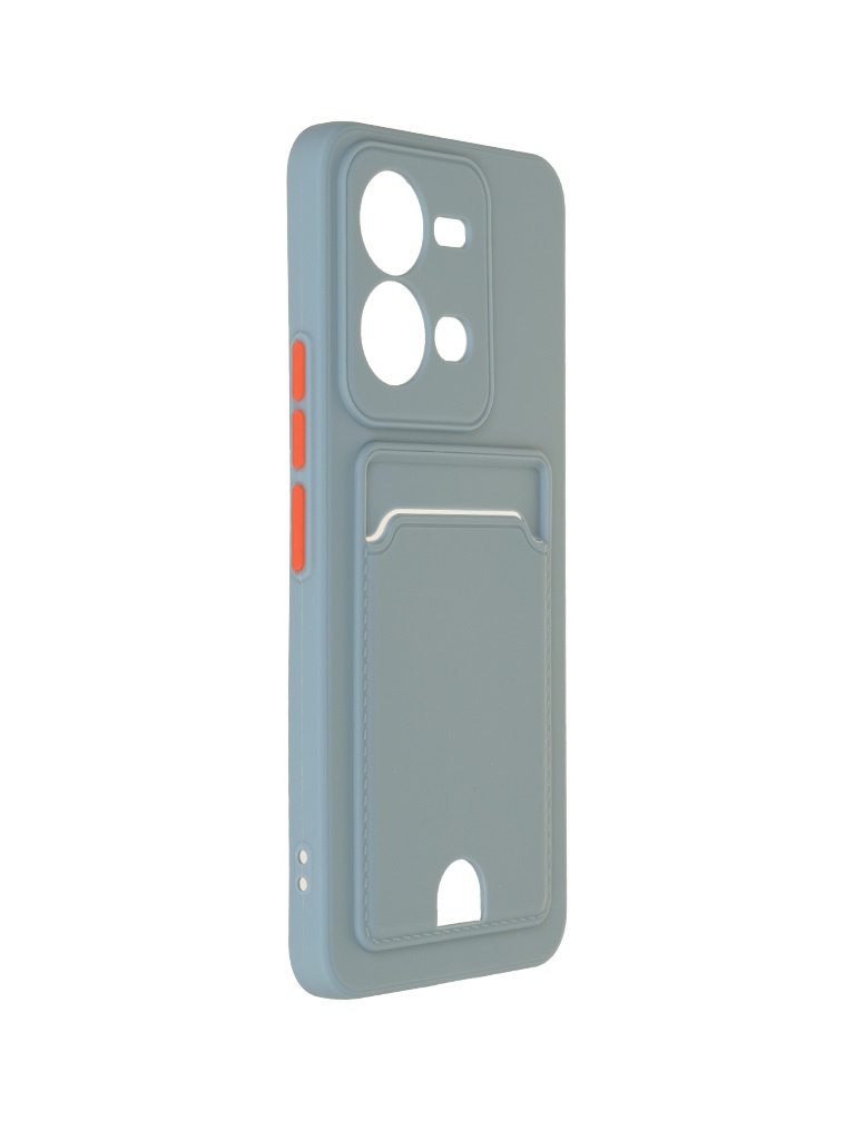 Чехол DF для Vivo V25\V25e Silicone с отделением для карты Gray-Blue vCardCase-02, Vivo V25\\V25e
Чехол DF для Vivo V25\V25e Silicone с отделением для карты Gray-Blue vCardCase-02, Vivo V25\\V25e