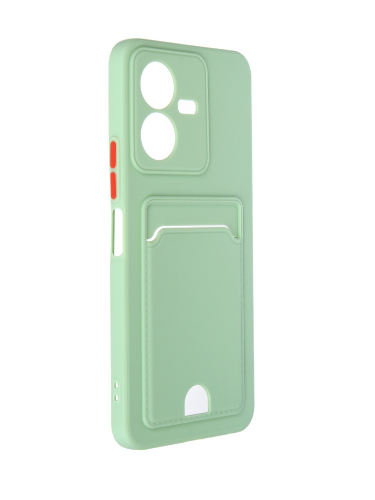 Чехол DF для Vivo Y22 Silicone с отделением для карты Light Green vCardCase-03, Vivo Y22
Чехол DF для Vivo Y22 Silicone с отделением для карты Light Green vCardCase-03, Vivo Y22