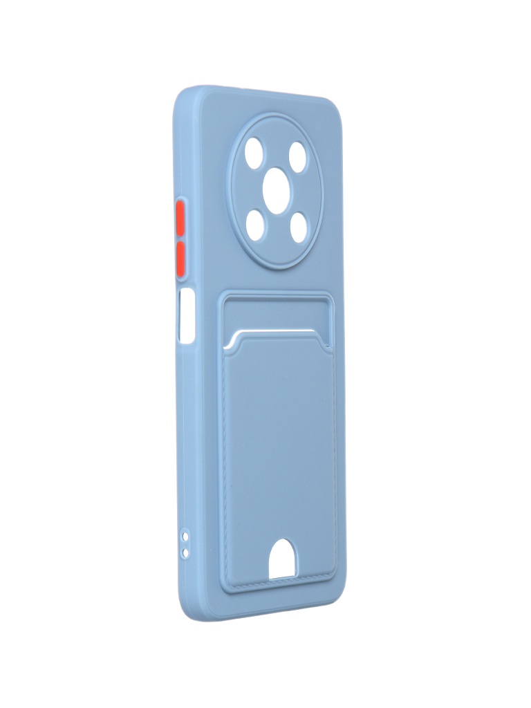 

Чехол DF для Huawei Nova Y90 Silicone Gray-Blue hwCardcase-01, DF hwCardcase-01 (gray/blue)
