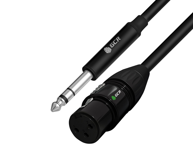 Кабель микрофонный GCR Stereo Jack 6.35mm - XLR M/F 10m Black GCR-53441, GCR-53441
Кабель микрофонный GCR Stereo Jack 6.35mm - XLR M/F 10m Black GCR-53441, GCR-53441