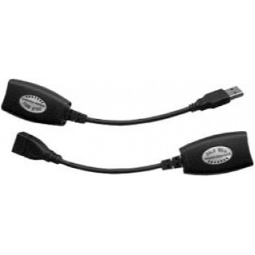 Espada Аксессуар Espada USB M to RJ45 F, RJ45 F to USB F c усилителем сигнала до 30м по витой паре EUSBExt30mVitP