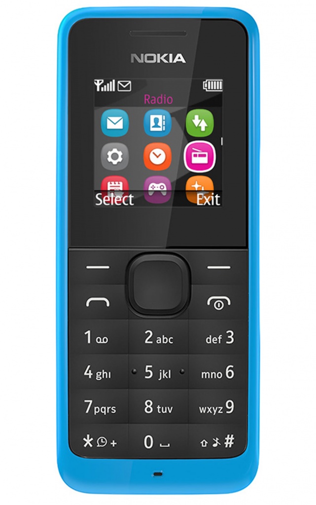   Nokia 105 Cyan<br>