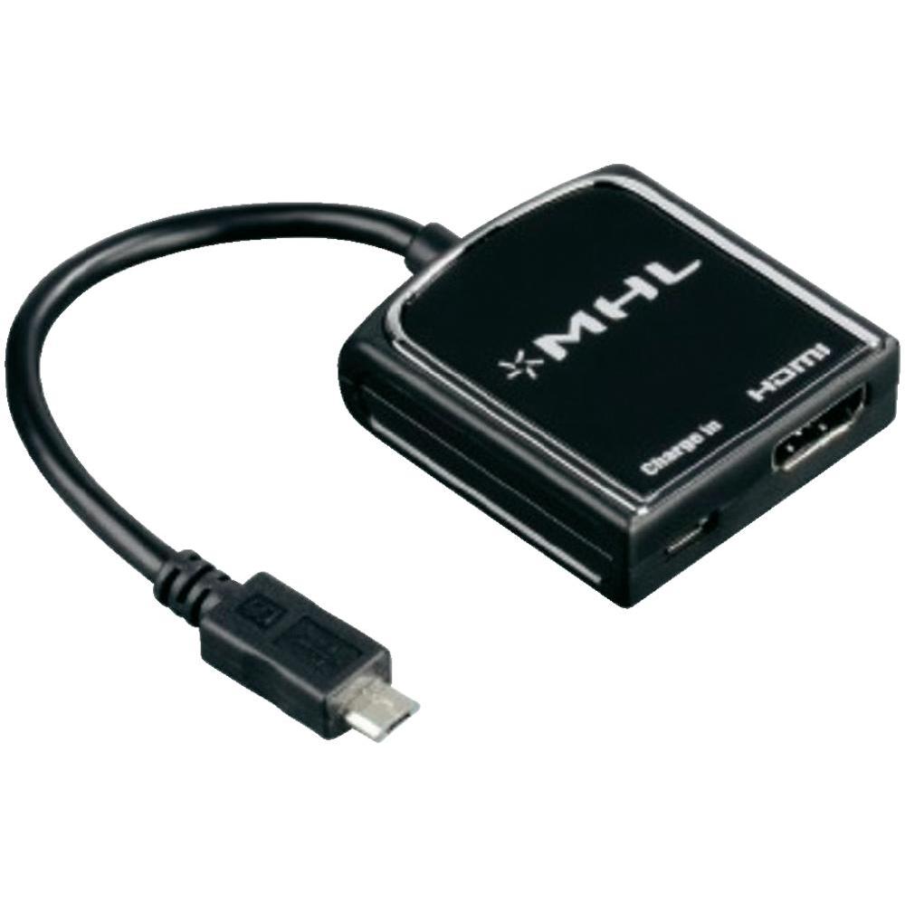 Hama Аксессуар Hama microUSB to HDMI MHL H-54510