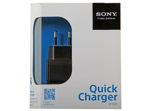 Sony Аксессуар Sony EP881 microUSB 1500 mA Black сетевое