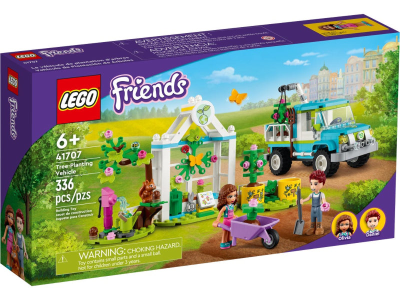 Lego Friends Машина для посадки деревьев 336 дет. 41707, Friends Машина для посадки деревьев
Lego Friends Машина для посадки деревьев 336 дет. 41707, Friends Машина для посадки деревьев