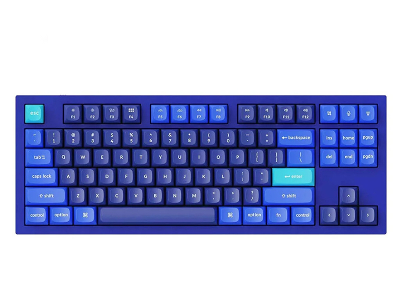 фото Клавиатура keychron q3 rgb (blue switch) blue q3-o2-ru