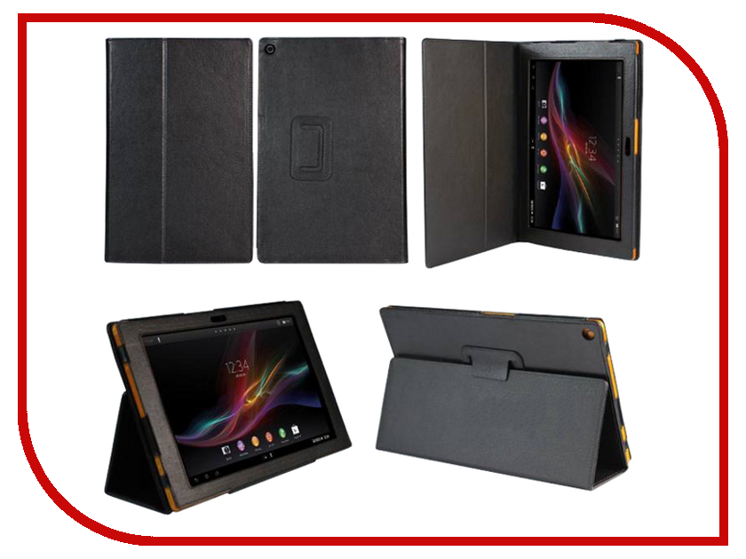  Sony Xperia Tablet Z 10.1 IT Baggage Hard Case .  Black ITSYXZ01-1