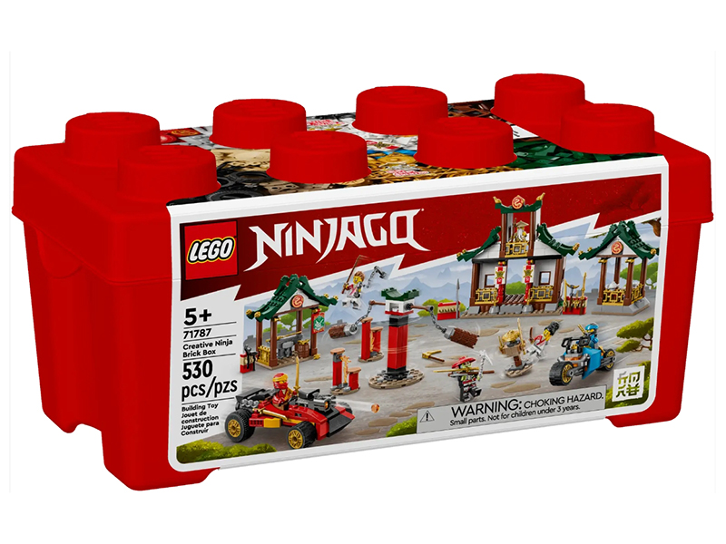 Конструктор Lego Ninjago Коробка ниндзя для творчества 530 дет. 71787, Ninjago Коробка ниндзя для творчества
Конструктор Lego Ninjago Коробка ниндзя для творчества 530 дет. 71787, Ninjago Коробка ниндзя для творчества