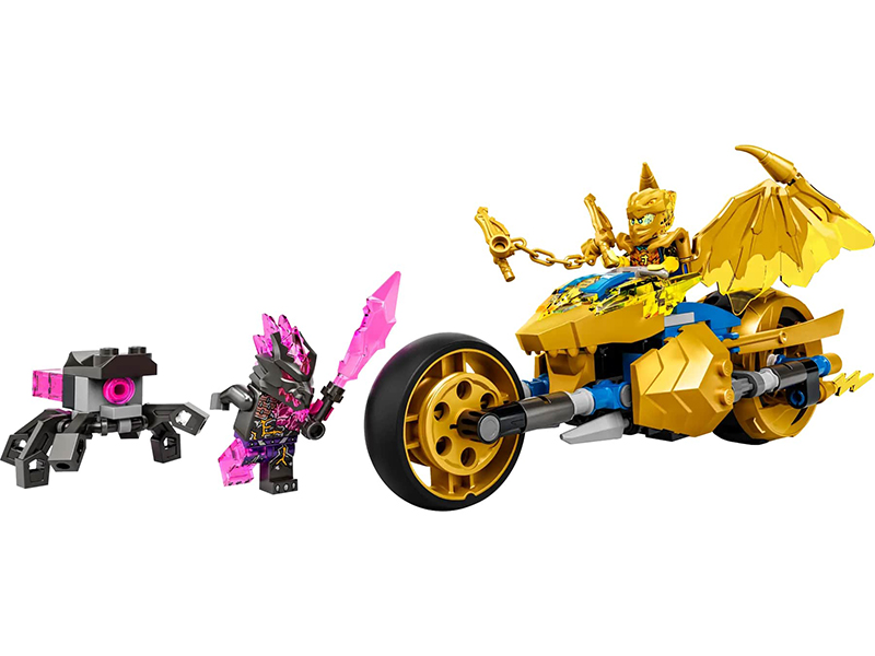 Конструктор Lego Ninjago Мотоцикл Джея Золотой дракон 137 дет. 71768, Мотоцикл Джея Золотой дракон
Конструктор Lego Ninjago Мотоцикл Джея Золотой дракон 137 дет. 71768, Мотоцикл Джея Золотой дракон