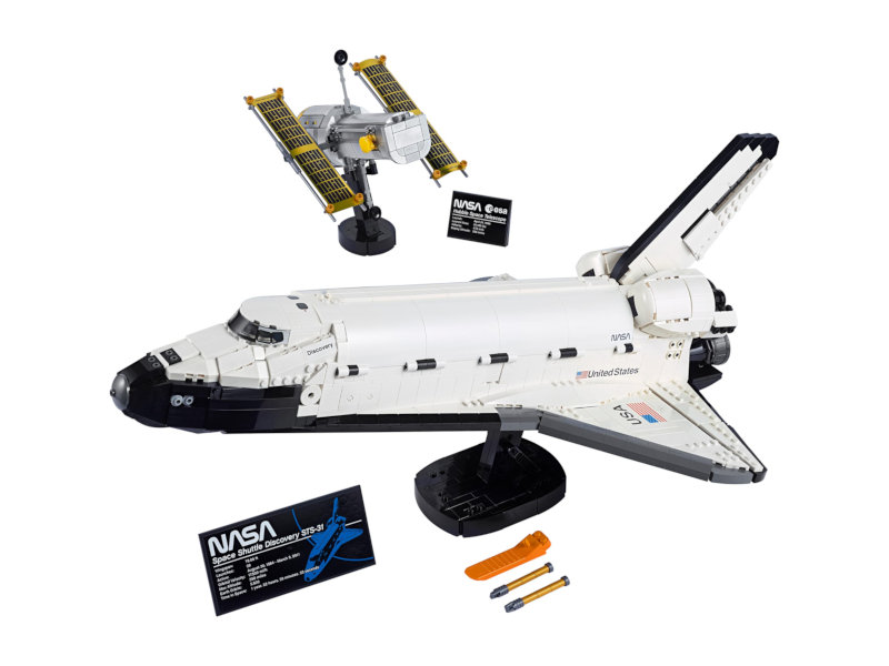 Конструктор Lego Creator Космический шаттл Discovery и телескоп Хаббл 2354 дет. 10283, Creator Космический шаттл Discovery и телескоп Хаббл
Конструктор Lego Creator Космический шаттл Discovery и телескоп Хаббл 2354 дет. 10283, Creator Космический шаттл Discovery и телескоп Хаббл