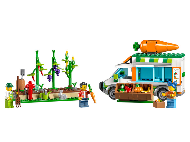 Конструктор Lego City Фургон для фермерского рынка. 310 дет. 60345, City Фургон для фермерского рынка.
Конструктор Lego City Фургон для фермерского рынка. 310 дет. 60345, City Фургон для фермерского рынка.