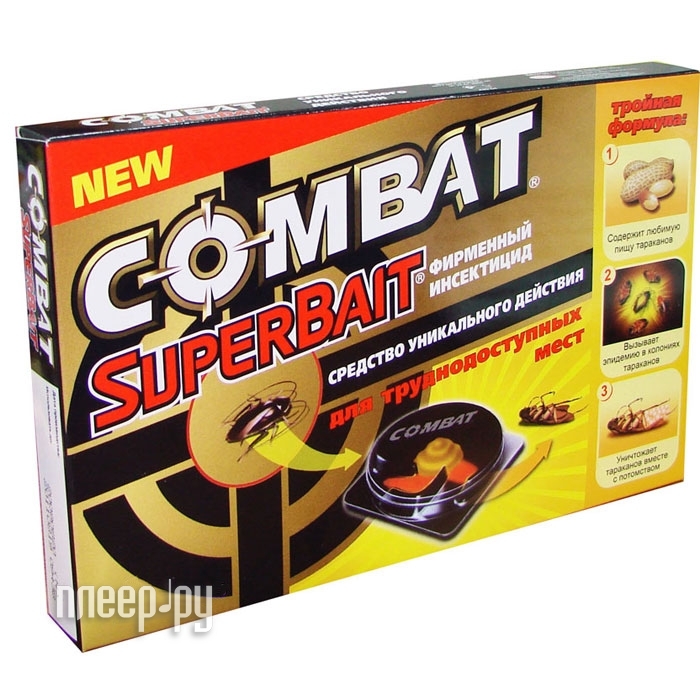   COMBAT Super Bait  4   206 