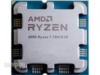 Фото AMD Ryzen 7 7800X3D (5000MHz/AM5/L2+L3 96Mb) 100-000000910 OEM
