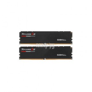 Фото G.Skill Ripjaws S5 DDR5 DIMM 6000MHz PC-48000 CL30 - 32Gb Kit (2x16Gb) Black F5-6000J3040F16GX2-RS5K
