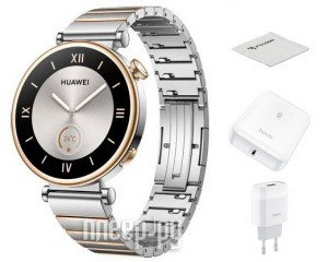 Фото Huawei Watch GT 4 Silver 55020BHV Выгодный набор + подарок серт. 200Р!!!