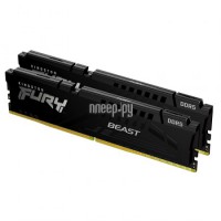 Фото Kingston Fury Beast Black EXPO DDR5 DIMM 6000MHz PC-48000 CL36 - 16Gb (2х8Gb) KF560C36BBEK2-16