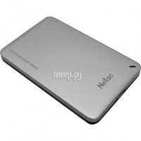 Фото Внешний корпус Netac WH12 для HDD/SSD 2.5 USB 3.0 - Type-C - Type-C Silver NT07WH12-30CC