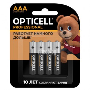 Фото AAA - Opticell Professional LR03 BL4 (4 штуки) 5052002