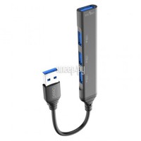 Фото Хаб USB Pero MH01 USB-A - USB 3.0+3xUSB 2.0 Grey MH01GR