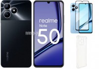 Фото Realme Note 50 3/64Gb Black New Выгодный набор + подарок серт. 200Р!!!