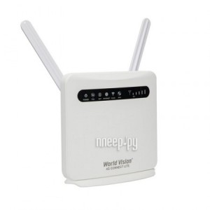 Фото Wi-Fi роутер-модем World Vision 4G Connect Lite (слот для Sim, Wi-Fi) (2.4 Ггц 300 Мбит/с)