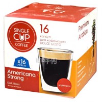 Фото Single Cup Coffee Dolce Gusto Americano Strong 16шт 00-00003559