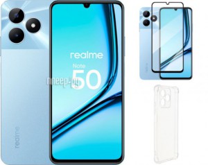 Фото Realme Note 50 3/64Gb Blue New Выгодный набор + подарок серт. 200Р!!!