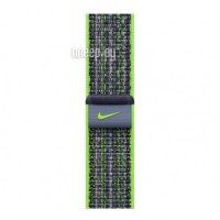 Фото Ремешок для APPLE Watch 41mm Bright Green-Blue Nike Sport Loop MTL03