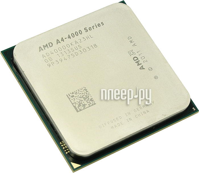  AMD X2 A4-4000 Richland OEM AD4000OKA23HL (3000MHz / SocketFM2 / 1024Kb)  1117 
