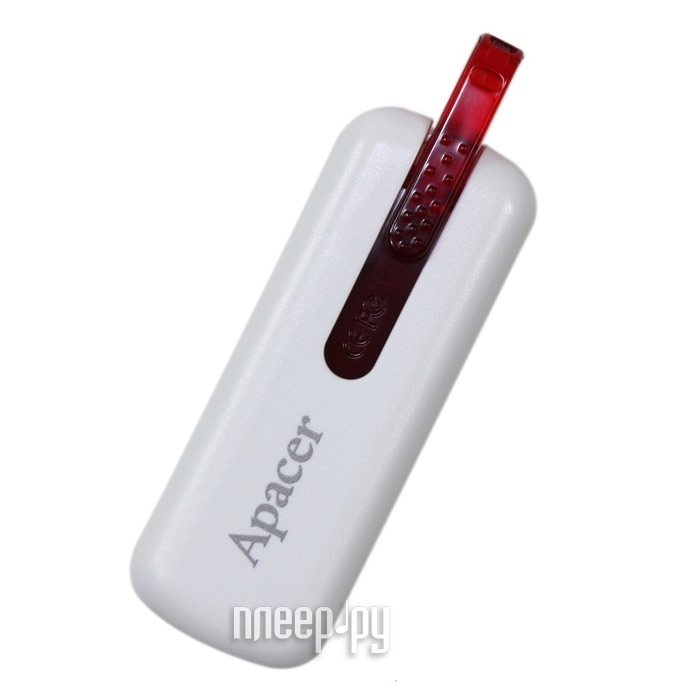 USB Flash Drive 16Gb - Apacer Handy Steno AH326 White AP16GAH326W-1  389 