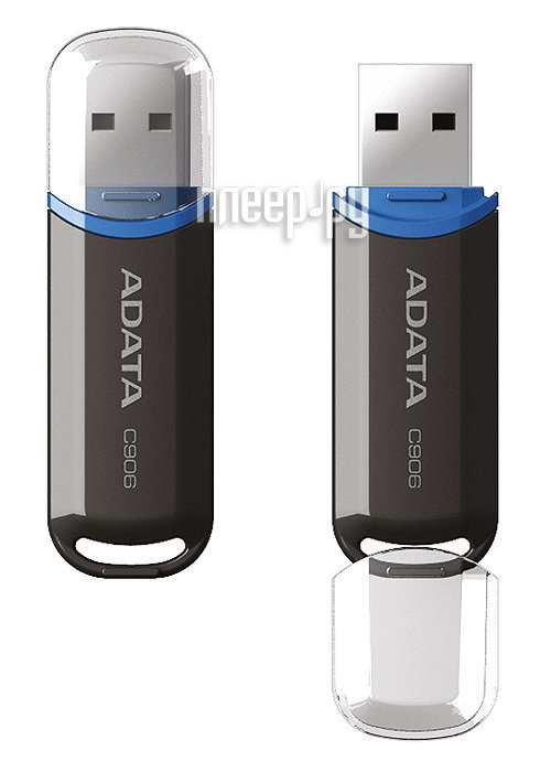 USB Flash Drive 16Gb - A-Data C906 Classic Black AC906-16G-RBK 